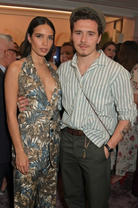 Hana Cross and Brooklyn Beckham in cannes on may 21