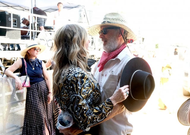 Rita Wilson and Tom Hanks at stagecoach 2019