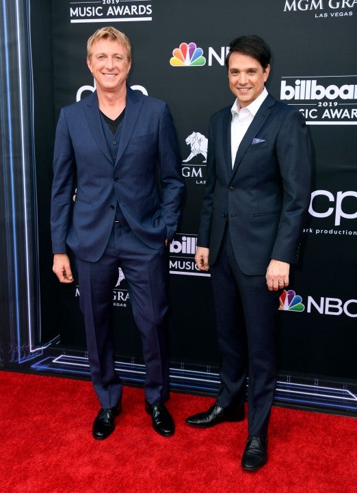 William Zabka and Ralph Macchio at 2019 billboard music awards