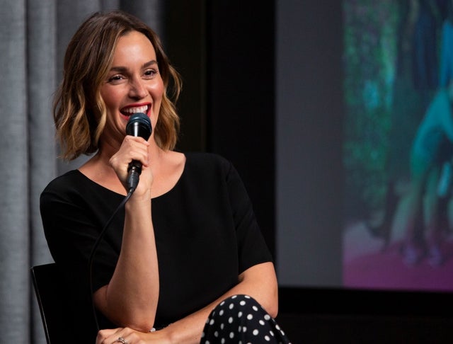 Leighton Meester at saf-aftra q&a for single parents