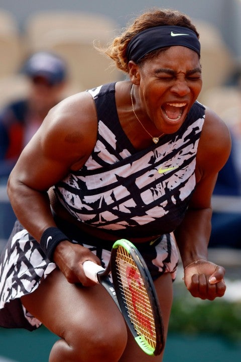 Serena Williams in first round of 2019 french open
