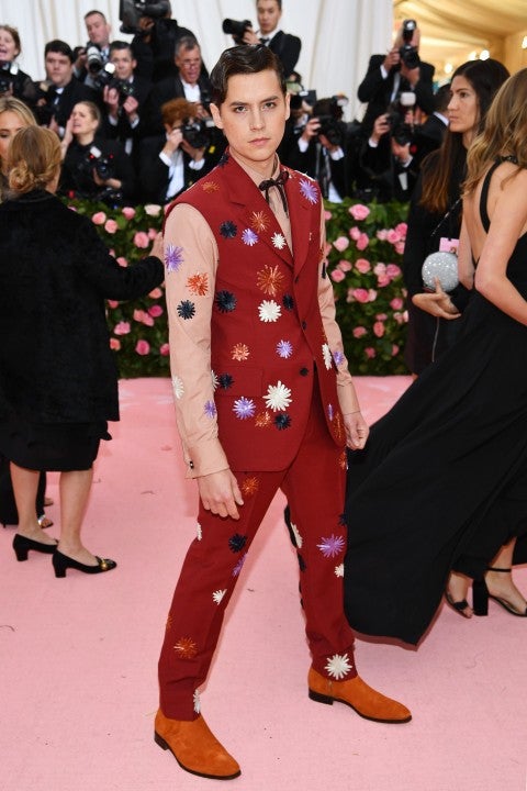 Cole Sprouse at 2019 met gala