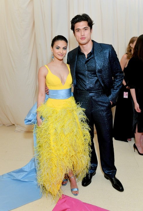 Camila Mendes and Charles Melton at 2019 met gala