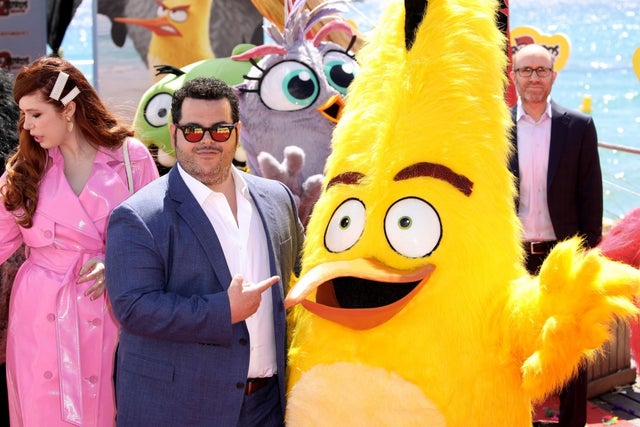 Josh Gad at the photocall for "Angry Birds 2" during the 72nd annual Cannes Film Festival 