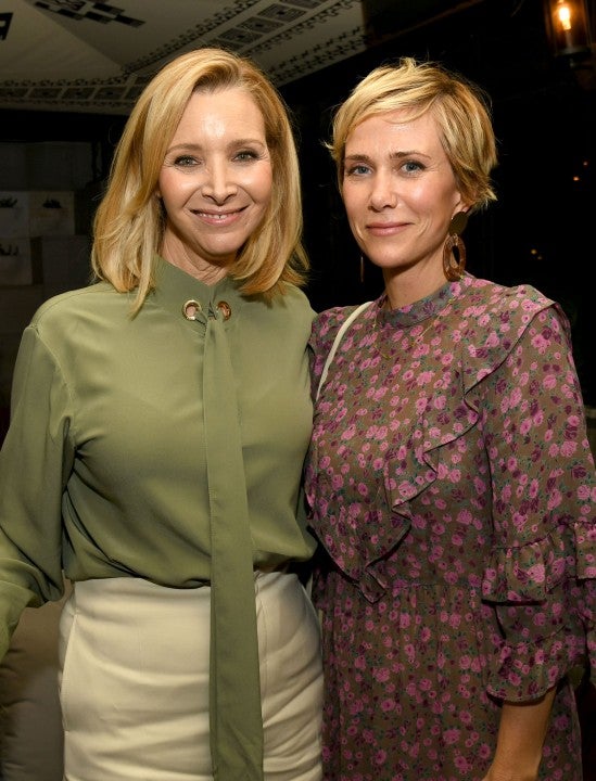 Lisa Kudrow and Kristen Wiig at booksmart premiere afterparty