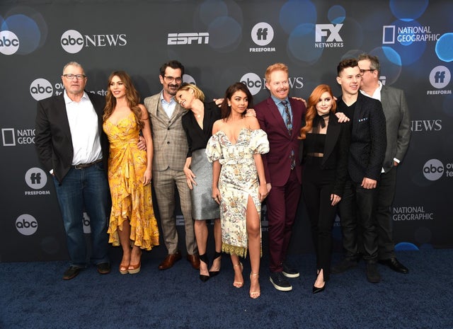 Modern Family cast at ABC upfronts in nyc