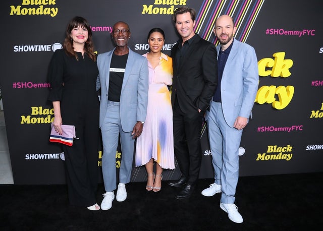 Casey Wilson, Don Cheadle, Regina Hall, Andrew Rannells and Paul Scheer at FYC event