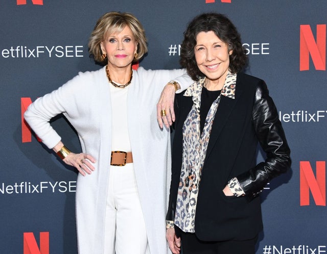 Lily Tomlin and Jane Fonda at FYSEE event