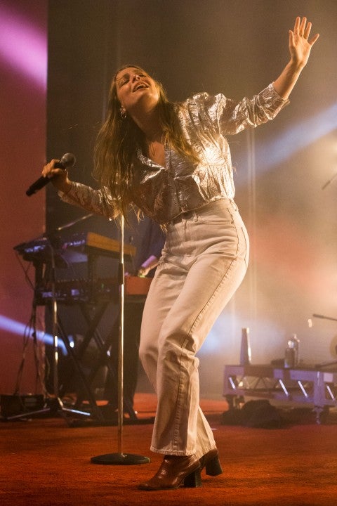 Maggie Rogers performs in Perth