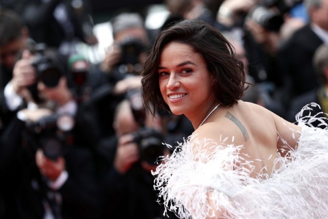 Michelle Rodriguez at the Once Upon a Time in Hollywood screening during cannes