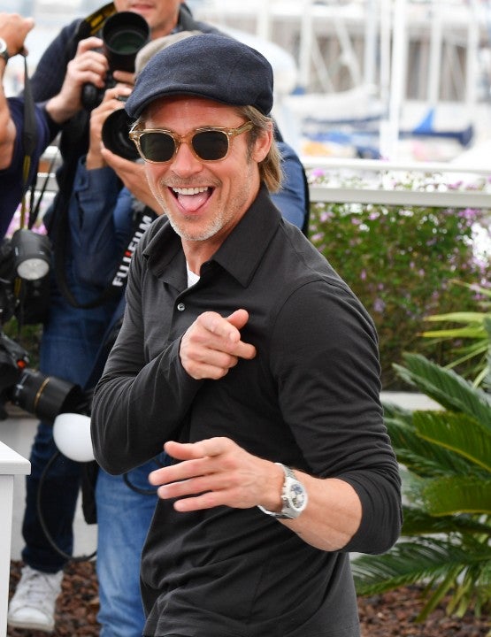 Brad Pitt at photocall for "Once Upon A Time In Hollywood" during the 72nd annual Cannes Film Festival