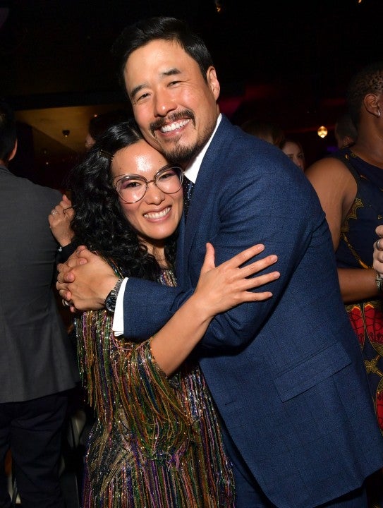 Ali Wong and Randall Park at always be my maybe afterparty