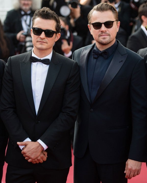 Orlando Bloom and Leonardo DiCaprio in Cannes on may 23
