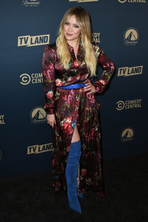 Hilary Duff attends LA Press Day on 5/30