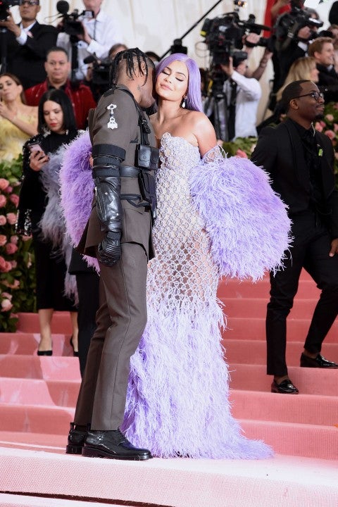 Travis Scott and Kylie Jenner at the 2019