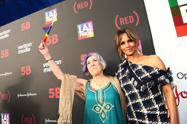 Halle Berry with nurse Alison Moed at 5B premiere