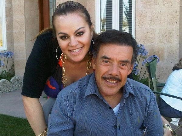 Jenni Rivera and her father, Pedro