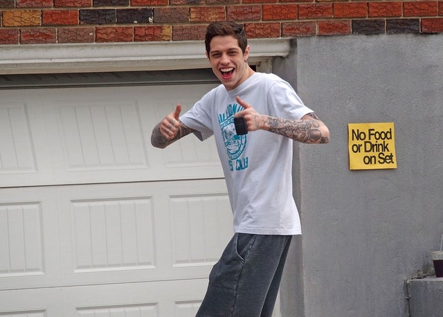 Pete Davidson filming movie in nyc