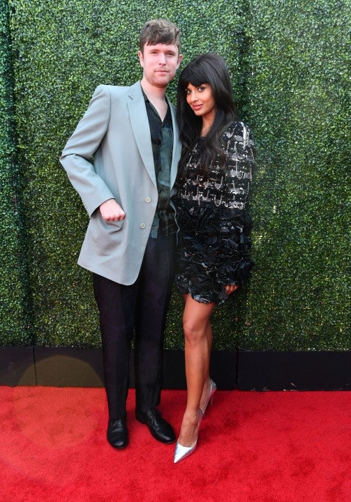 James Blake and Jameela Jamil at 2019 MTV Movie and TV Awards 