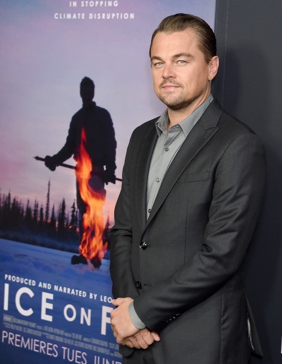 Leonardo DiCaprio at the LA Premiere Of HBO's Ice On Fire