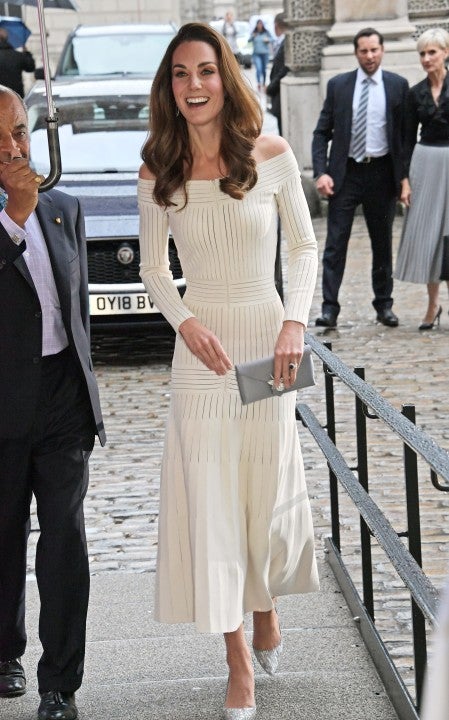 Kate Middleton at dinner in london on june 12