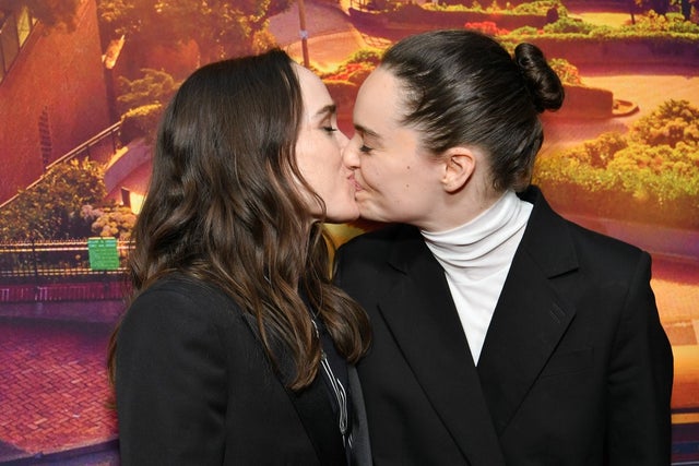 Ellen Page and Emma Portner at Tales of the City premiere