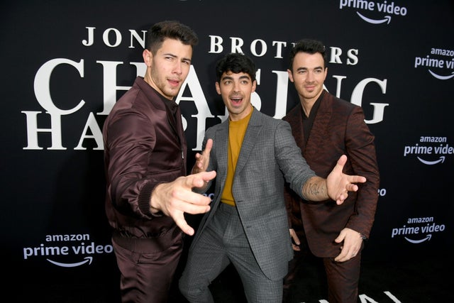 Jonas Brothers at Chasing Happiness documentary