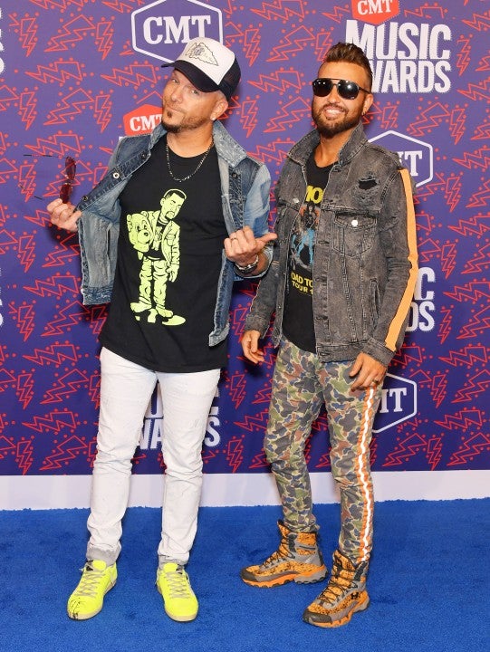 Chris Lucas and Preston Brust of LOCASH at the 2019 CMT Music Awards
