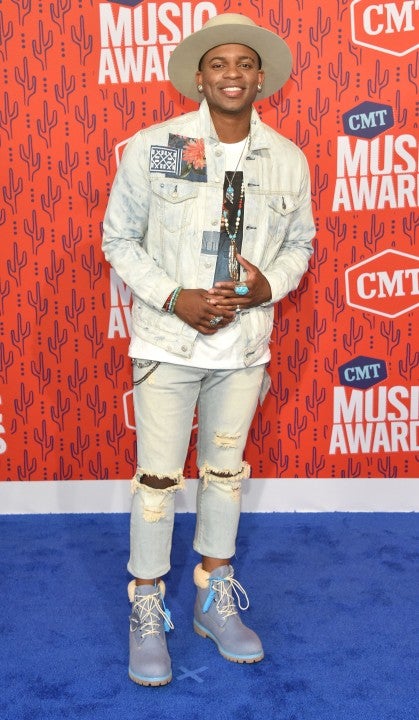 Jimmie Allen at the 2019 CMT Music Awards