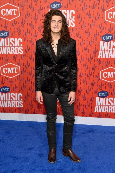 Cade Foehner at the 2019 CMT Music Awards