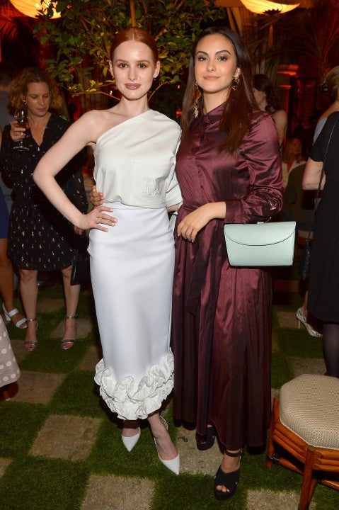 Madelaine Petsch and Camila Mendes at 2019 women in film max mara event