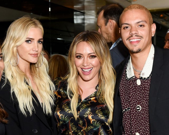Ashlee Simpson Ross, Hilary Duff and Evan Ross