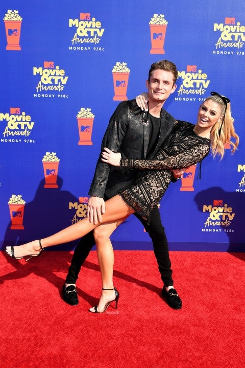 James Kennedy and Raquel Leviss at the 2019 MTV Movie and TV Awards 
