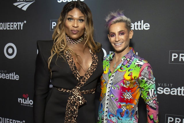 Peppermint and Frankie Grande