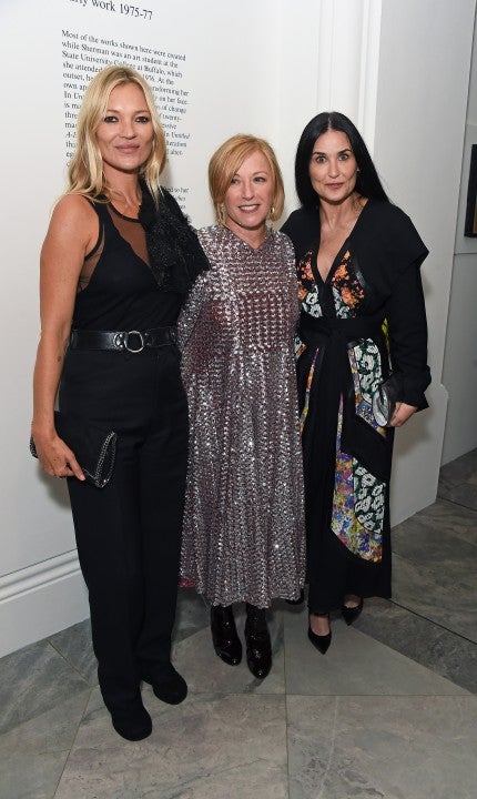 Kate Moss, Cindy Sherman and Demi Moore 