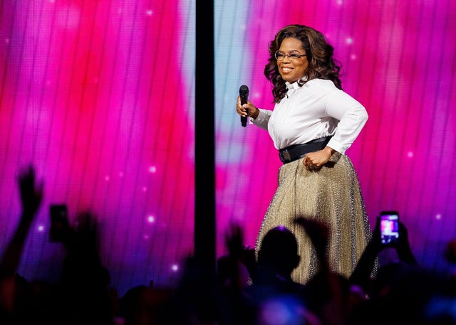 Oprah Speaks At Rogers Arena in Vancouver