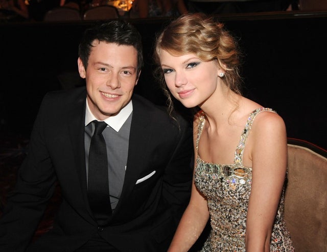 Cory Monteith and Taylor Swift in 2010