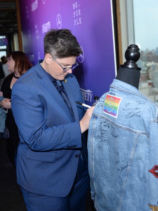 Hannah Gadsby at mercedes-benz and variety power of pride event