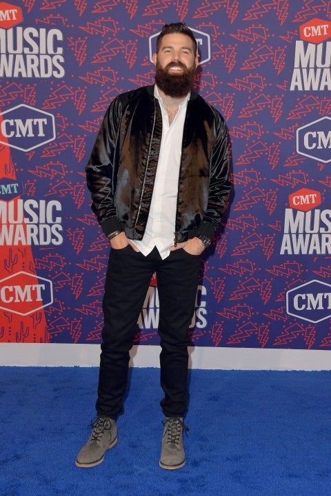 Jordan Davis at the 2019 CMT Music Awards 