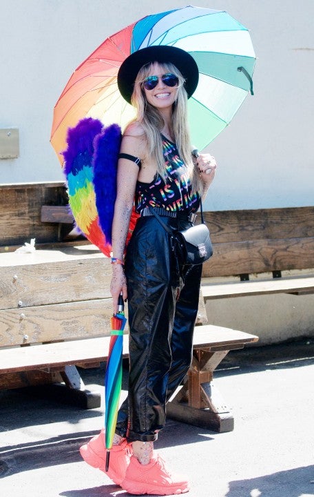 Heidi Klum at LA Pride