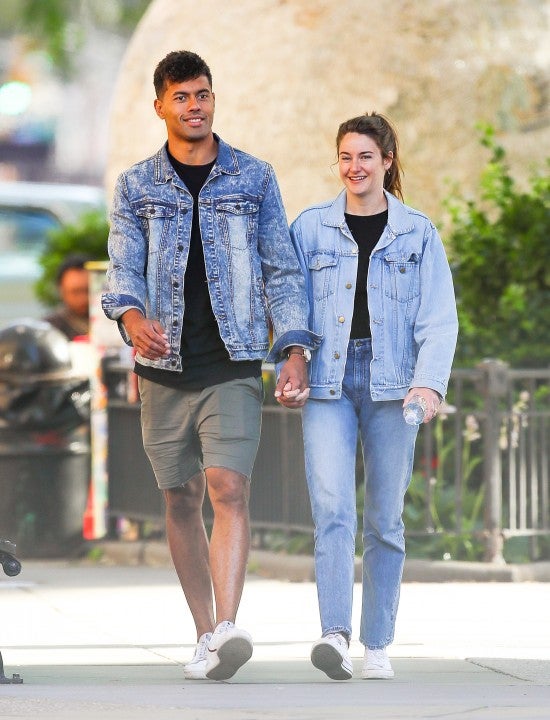 Ben Volavola and Shailene Woodley in nyc on june 10
