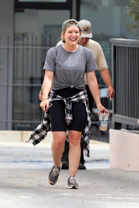 Hilary Duff in Studio City on 7/23