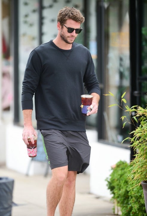 Liam Hemsworth in LA on july 8