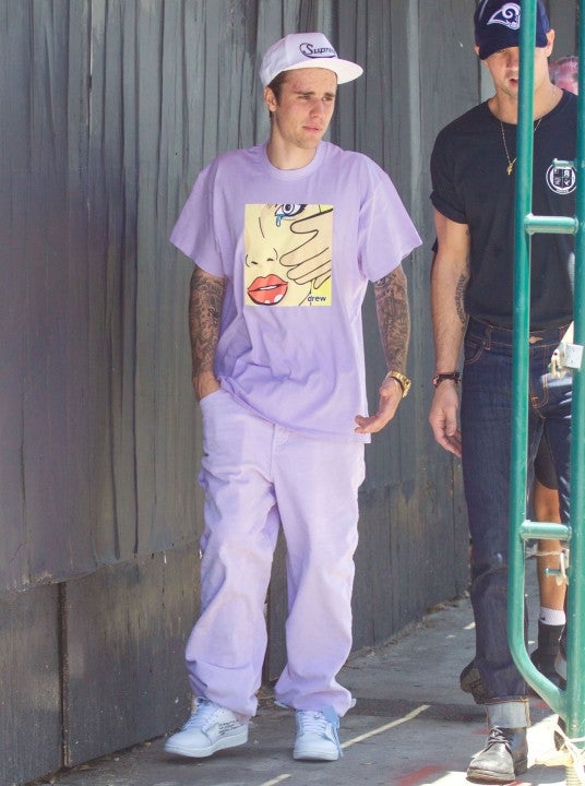 Justin Bieber in LA on july 20