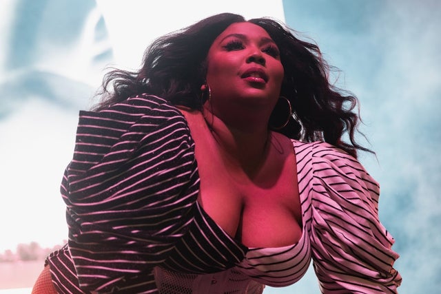 Lizzo performs in Seattle