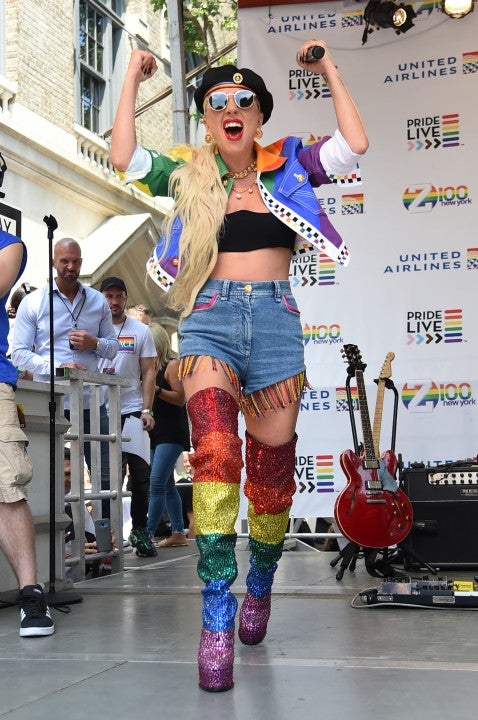 Lady Gaga at pride vent in june 2019