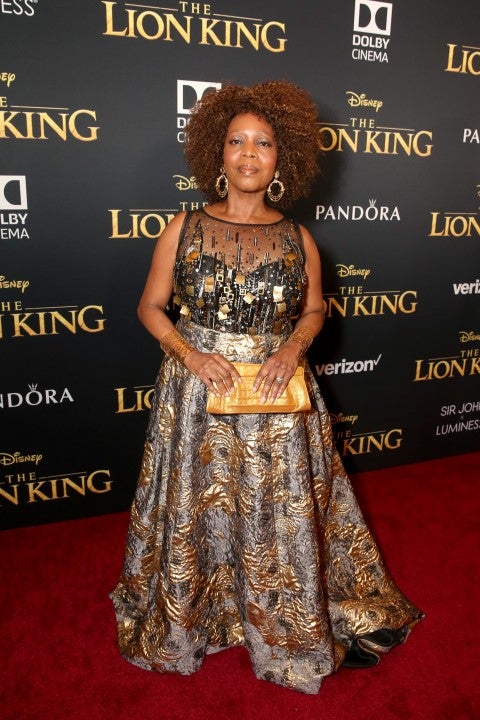 Alfre Woodard at the World Premiere of Disney's "THE LION KING"