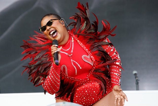 Lizzo performs at Lovebox 2019