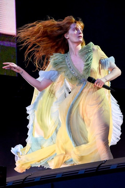 Florence Welch at london concert on july 13