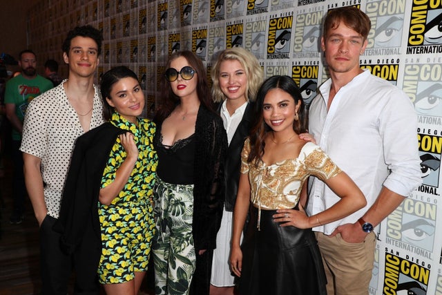 The Order cast at comiccon